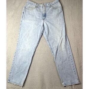 Vintage Y2K Guess Jeans Mens 36 Light Wash Blue Straight Leg Thrashed Made USA